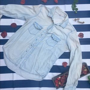 Light blue jean shirt